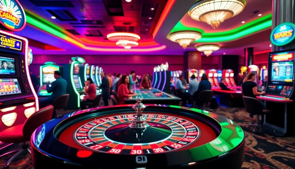 Kasinojitu menyediakan pengalaman bermain yang mendebarkan di ruang kasino modern.