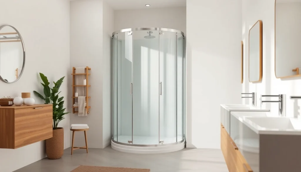 Gestalte das Badezimmer mit sonni sanitär Duschkabinen und modernen Accessoires.