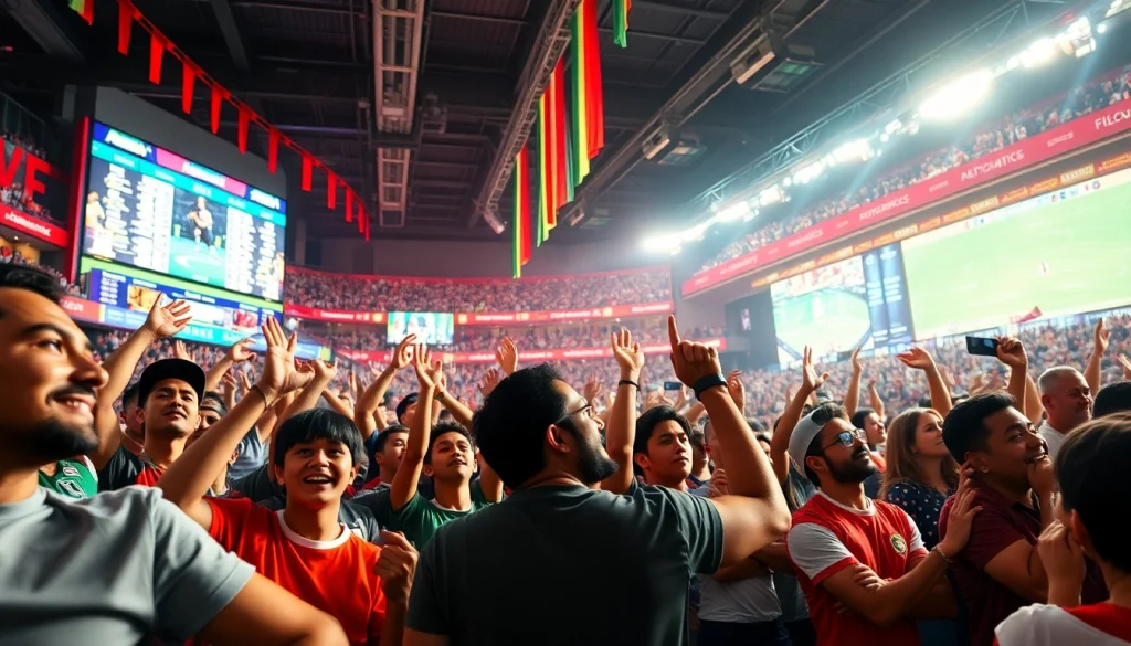 Experience the thrill of the best sports betting sites for Mexico with enthusiastic fans and vibrant stadium atmosphere.