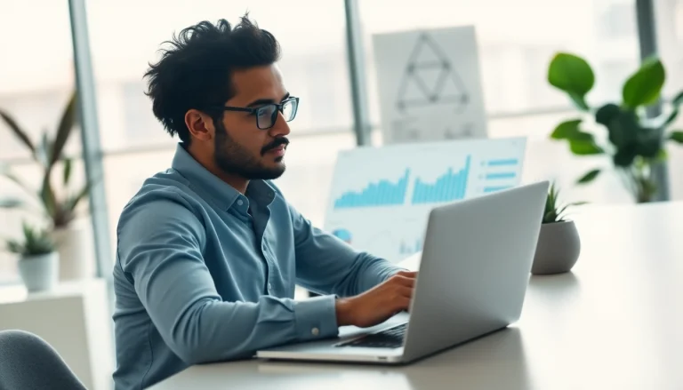 Analyze marketing strategies at https://fhpts.com with a professional in a modern office.