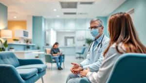 Engaging health consultation demonstrating the importance of patient-provider relationships in health.