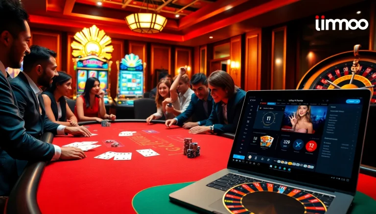 Experience high-stakes excitement at the link mmoo poker table featuring colorful chips and elegant cards.