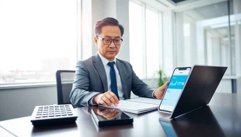 신용카드 현금화 방법을 논의하는 전문가의 현대적인 사무실 풍경