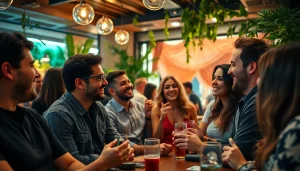 Engaging social club madrid ambiance filled with laughter and camaraderie.