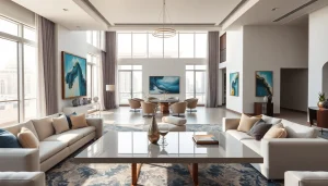 Transform your space with stunning interior design dubai showcasing elegance and modern comfort.