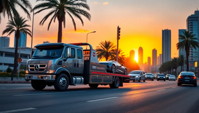 Experience fast car recovery services with https://trtrecoveryuae.com in the vibrant city of Dubai.