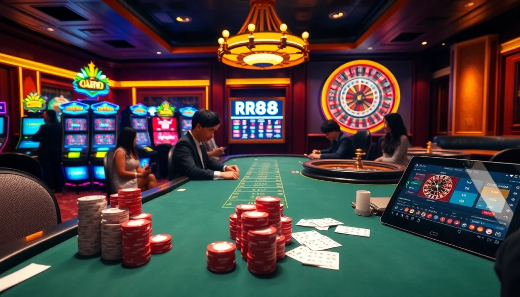 Experience high-stakes gaming at https://rr88.gratis/ with luxury casino tables and exciting poker action.