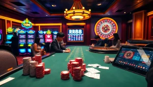 Experience high-stakes gaming at https://rr88.gratis/ with luxury casino tables and exciting poker action.