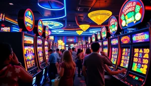 Jelajahi pengalaman menarik di petanitoto dengan mesin slot yang berwarna cerah dan penuh kemenangan.