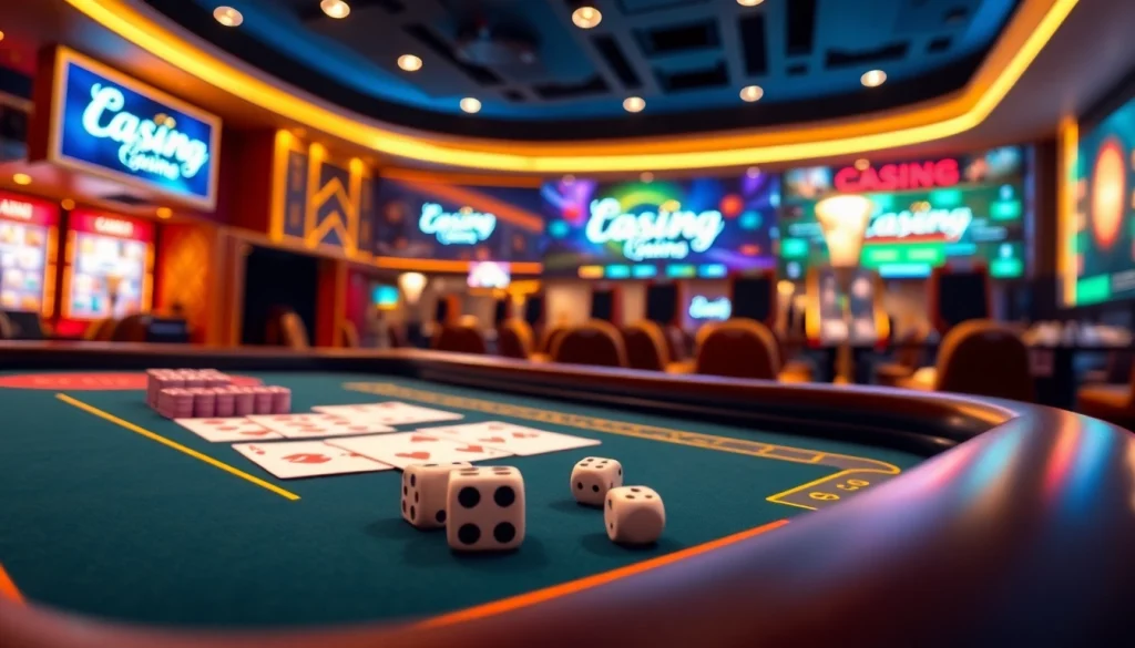Discover top features of the best online casinos for Canada through a vibrant virtual gaming scene.