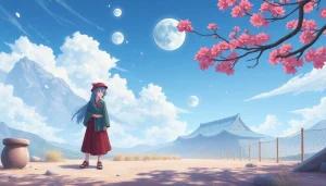 葉酸サプリを持つ妊娠中の女性が笑顔で希望を持つ様子。