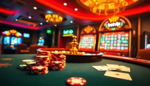 Tham gia trải nghiệm cá cược đầy hồi hộp cùng Bet VIP tại bàn casino trực tuyến sang trọng.