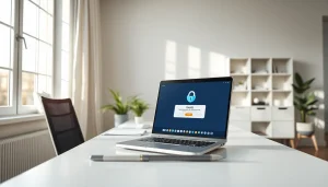 在现代家庭办公环境中使用 QuickQ下载，体验无缝上网。