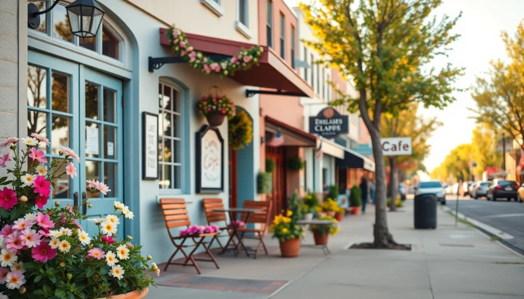 Experience the charm of Clarksburg, CA, with a vibrant café scene inviting visitors.