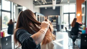 Hairstylist Craiova oferind un stil modern și creativ în salon.