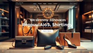 레플리카쇼핑몰 최고 품질의 명품을 보여주는 현대적인 웹사이트 인터페이스