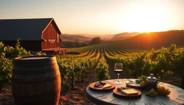 Experience the heart of Winery Sacramento with inviting vineyard beauty and charming elements.