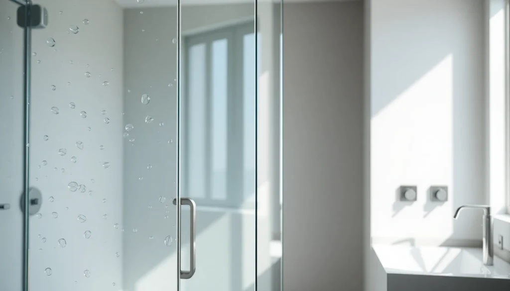 Stylish shower doors uk in a modern bathroom, showcasing elegance and clarity.