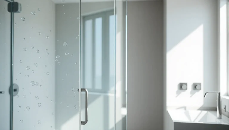 Stylish shower doors uk in a modern bathroom, showcasing elegance and clarity.