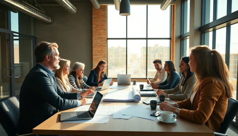 Engaging in construction advocacy discussions, showcasing collaboration among industry leaders.