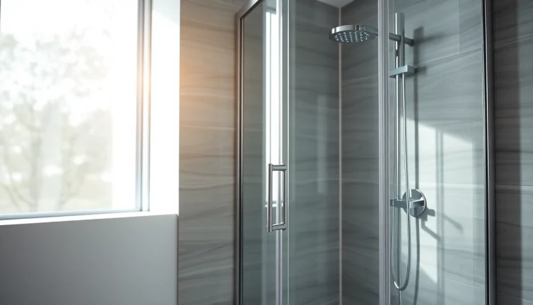 Erleben Sie die sonni Duschkabine 80x80 in einem modernen Badezimmer mit eleganten Designelementen und sanftem Licht.