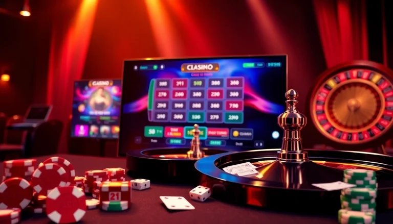 Experience thrilling online gambling with https://sa88.it.com/ as players celebrate wins at a luxurious casino.