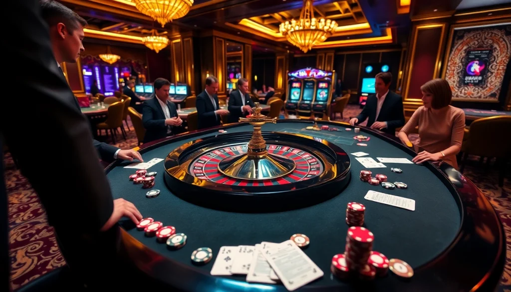 Experience the thrill of winning at https:/sc88.bz/ in this vibrant casino setting.