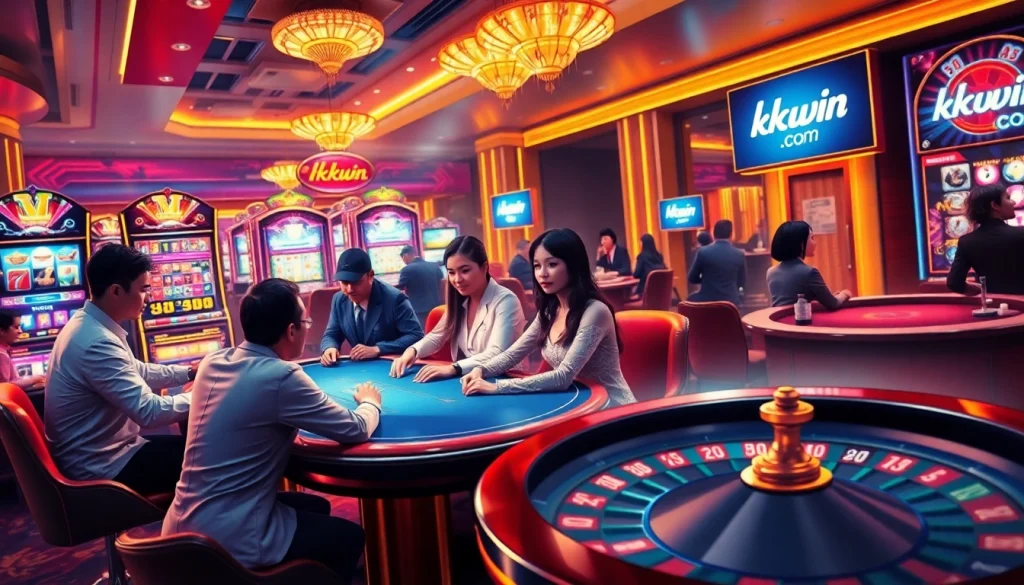 Win big at kkwin com online casino with exciting games, vibrant atmosphere, and luxury gambling experience.