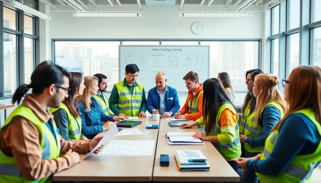 Engaged participants in OSHA training carolinas enjoying an interactive learning experience.