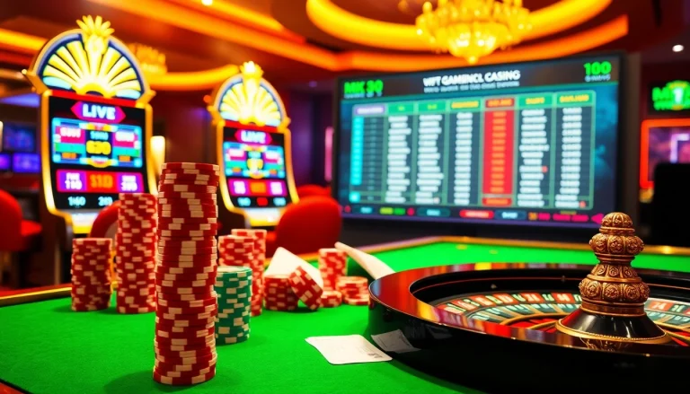 Engage with MK8's exciting casino gambling interface featuring vibrant slots and classic games.