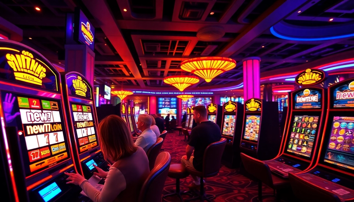 Experience thrilling online slots with new77 login on vibrant, high-energy casino interfaces.