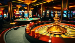 Players engaged in thrilling action at af88.com casino tables, highlighting luxury gambling experience.