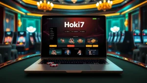 Experience high-stakes action with Hoki77's exciting online gambling interface and thriving atmosphere.