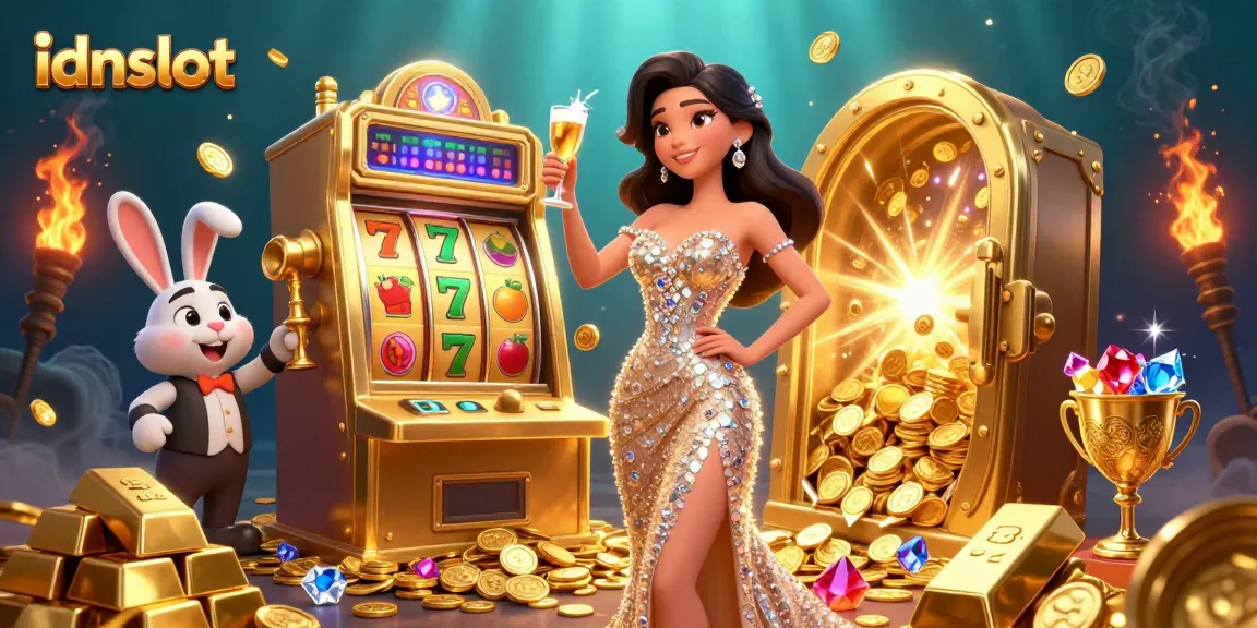 Celebrate jackpots with idnslot's dazzling slot games and vibrant casino atmosphere.