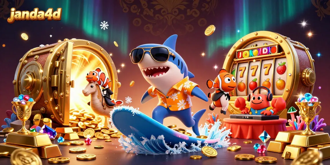 janda4d menawarkan pengalaman slot online menarik dengan ilustrasi kartun laut yang dinamis dan menarik.
