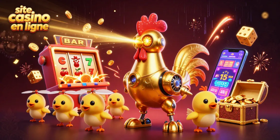 Jouez sur un site de casino en ligne avec des jeux palpitants et une ambiance futuriste.