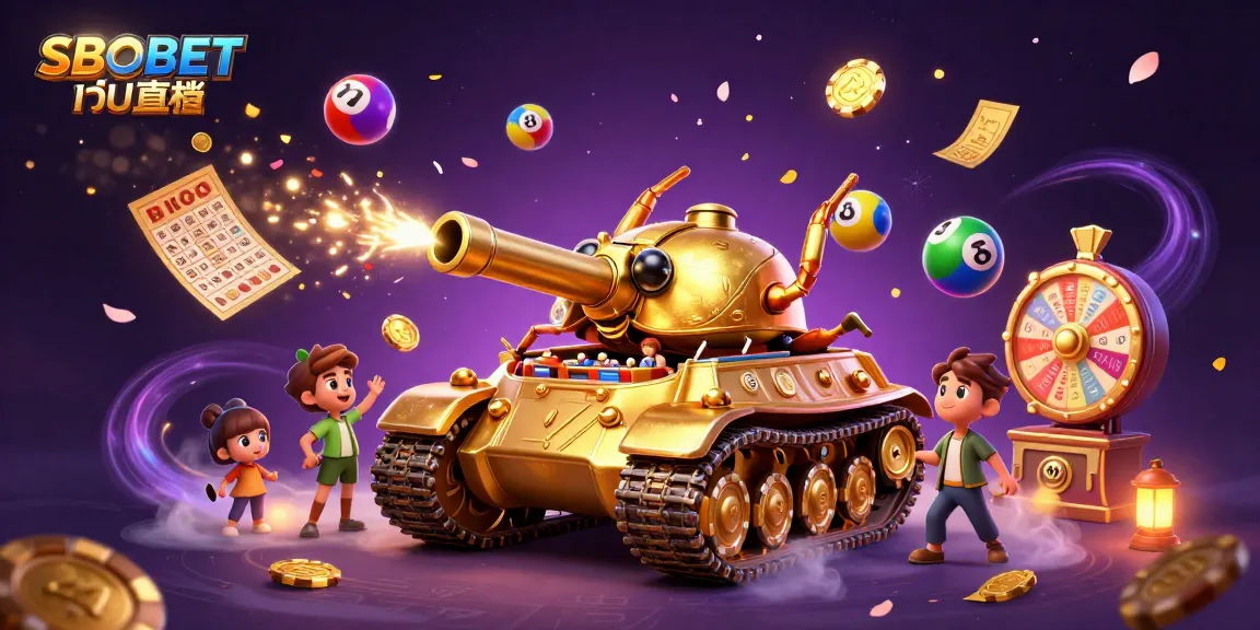 Experience SBOBET เว็บตรง with dynamic games and vibrant colors at your fingertips in a fun casino scene.