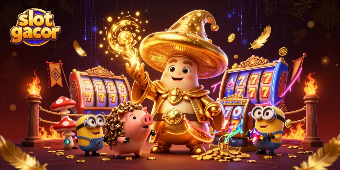 Engage with slot gacor magic as wizards and treasures fill the casino realm.