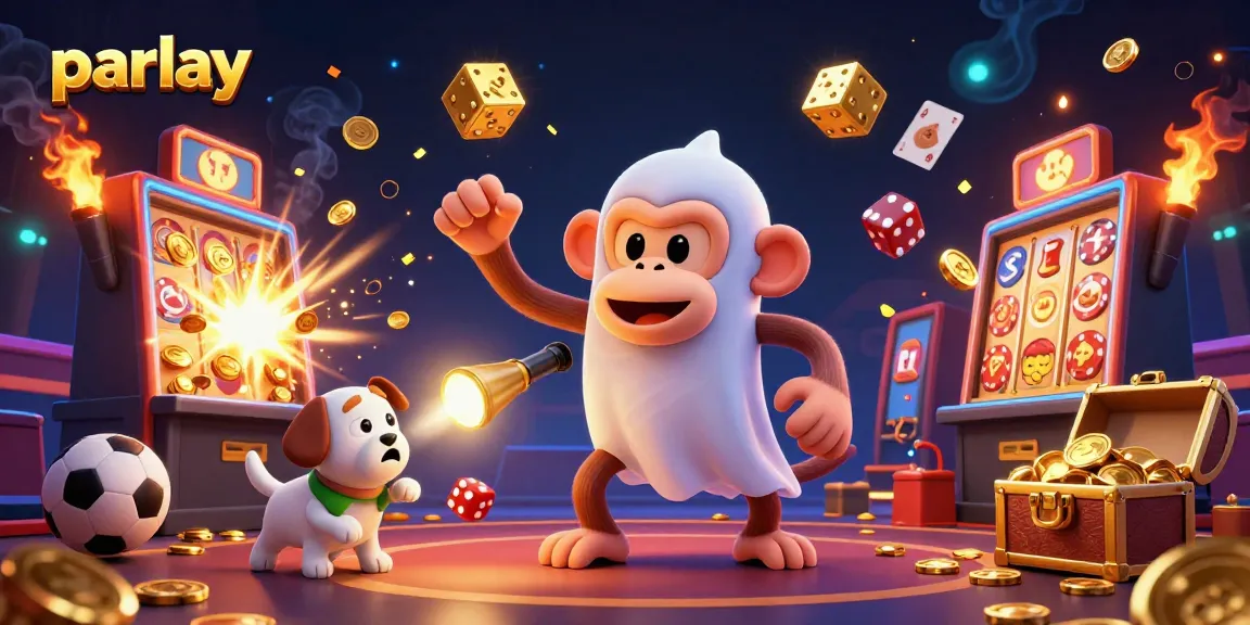 Enhance your parlay betting strategy with exciting visuals from a captivating casino scene.